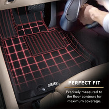 Load image into Gallery viewer, 3D MAXpider 20-21 Ford Explorer 6-Seat Kagu 3rd Row Floormats - Black-DSG Performance-USA