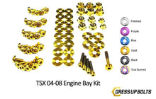 Load image into Gallery viewer, Acura TSX (2004-2008) Titanium Dress Up Bolts Engine Bay Kit-DSG Performance-USA
