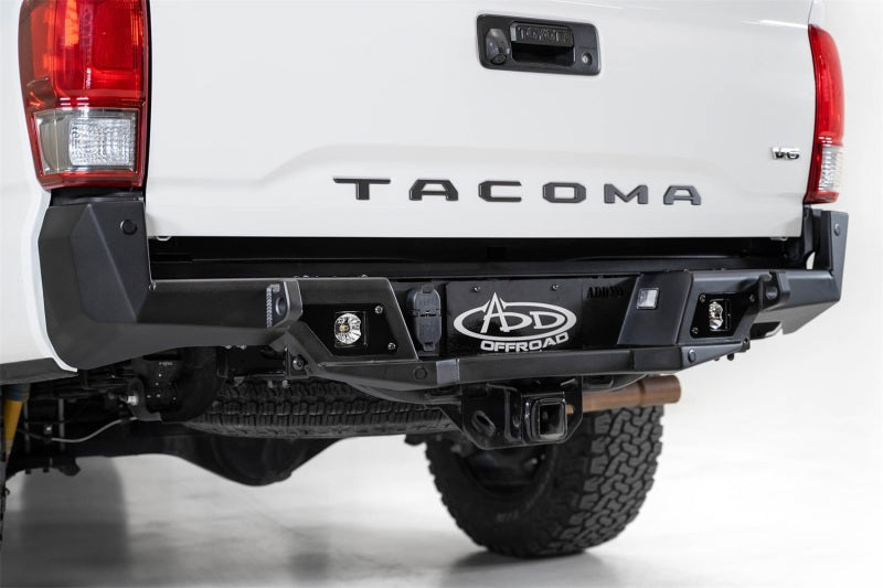 Addictive Desert Designs 16-19 Toyota Tacoma Stealth Fighter Rear Bumper w/ Backup Sensor Cutouts-DSG Performance-USA