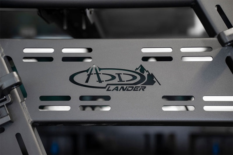 Addictive Desert Designs 2015+ Ford F-150 Overlander Chase Rack w/ 3rd Brake Light - Hammer Black-DSG Performance-USA