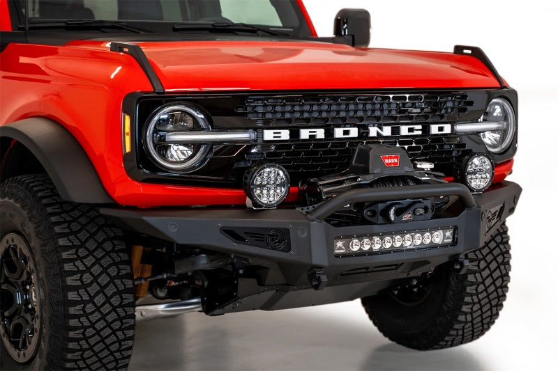 Addictive Desert Designs 2021+ Ford Bronco Rock Fighter Front Bumper - Hammer Black-DSG Performance-USA