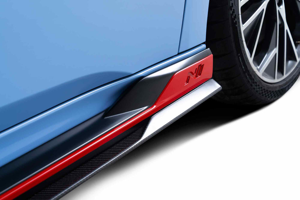 ADRO Hyundai Elantra N Carbon Fiber Side Skirts-DSG Performance-USA