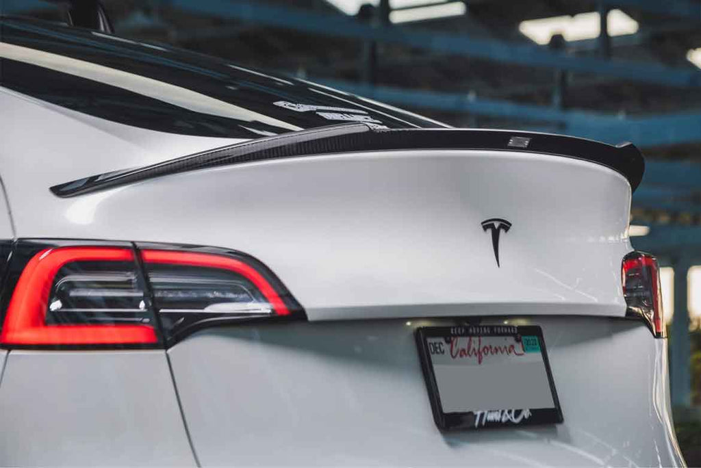 Tesla Model Y Premium Prepreg Carbon Fiber Spoiler – ADRO Inc