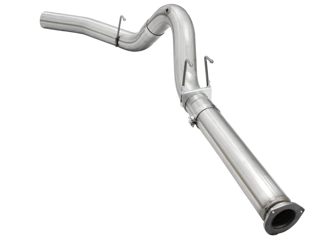 aFe Atlas Exhausts 5in DPF-Back Aluminized Steel Exhaust System 2015 Ford Diesel V8 6.7L (td) No Tip-DSG Performance-USA