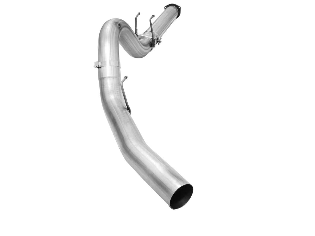 aFe Atlas Exhausts 5in DPF-Back Aluminized Steel Exhaust System 2015 Ford Diesel V8 6.7L (td) No Tip-DSG Performance-USA