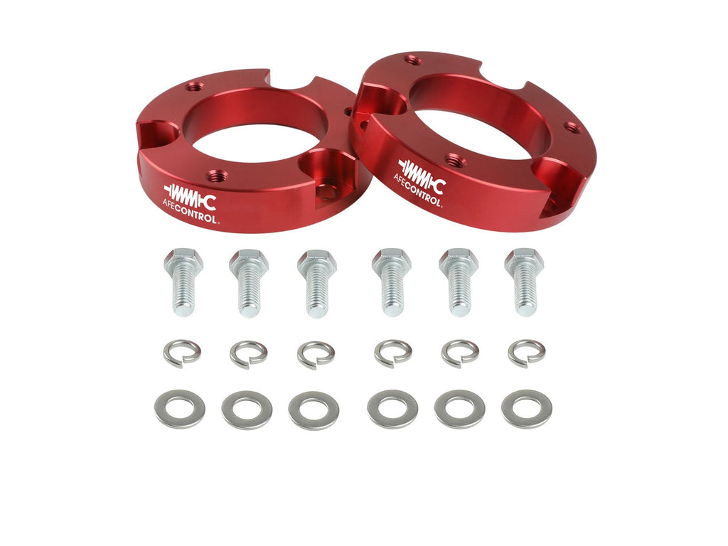 aFe CONTROL 2.0 IN Leveling Kit 05-21 Toyota 4Runner/FJ Cruiser/Tacoma - Red-DSG Performance-USA