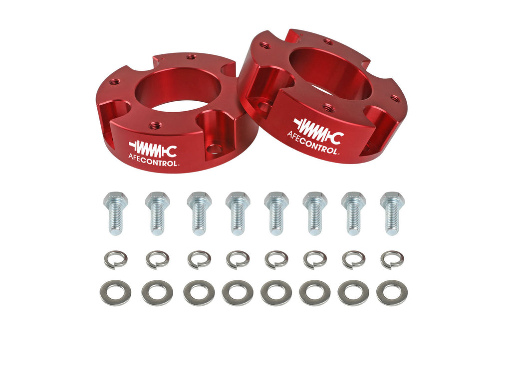 aFe CONTROL 2.0 IN Leveling Kit 07-21 Toyota Tundra - Red-DSG Performance-USA