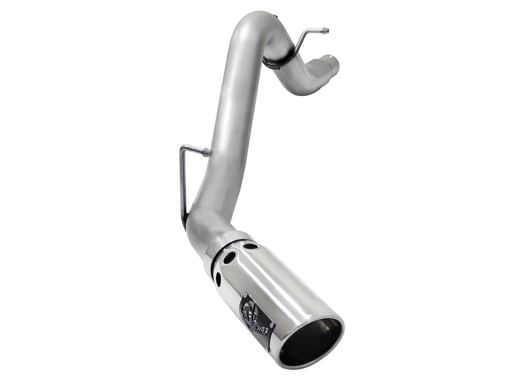aFe LARGE BORE HD 3.5in DPF-Back Alum Exhaust w/Polished Tip 2016 GM Colorado/Canyon 2.8L (td)-DSG Performance-USA