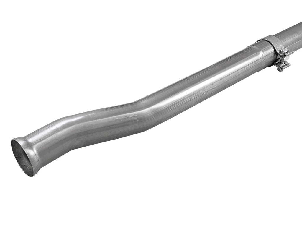 aFe MACH Force-Xp 2-1/2in 409 Stainless Steel Mid-Pipe w/Resonator Delete 18+ Jeep Wrangler JL 3.6L-DSG Performance-USA