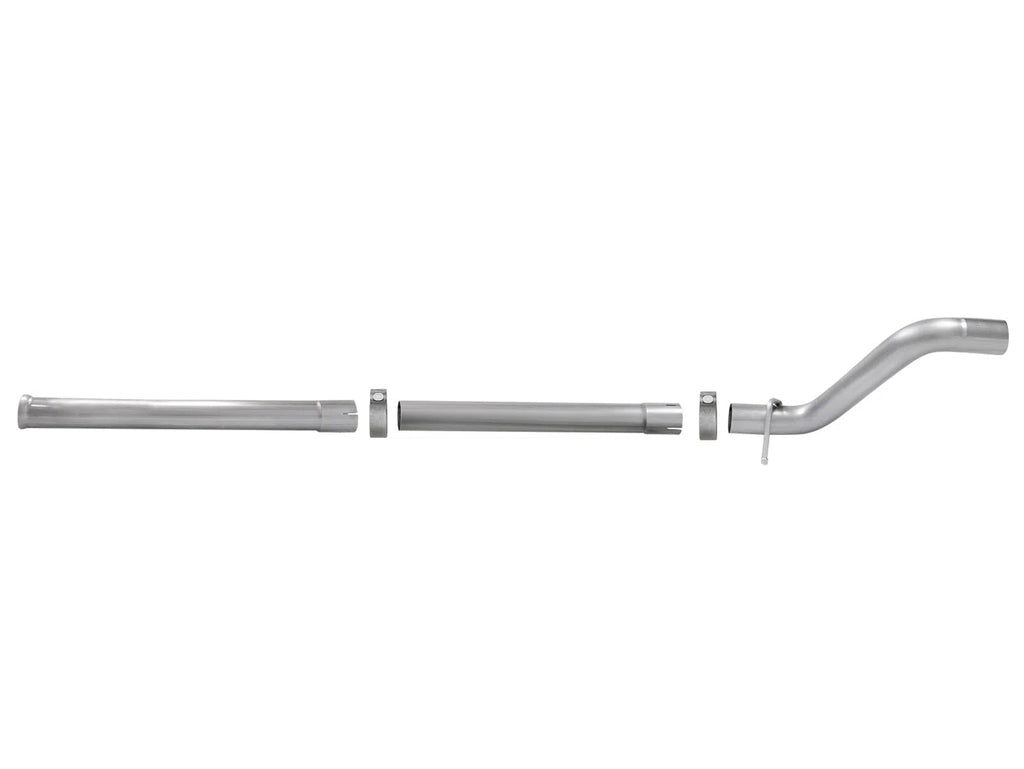 aFe MACH Force-Xp 2-1/2in 409 Stainless Steel Mid-Pipe w/Resonator Delete 18+ Jeep Wrangler JL 3.6L-DSG Performance-USA