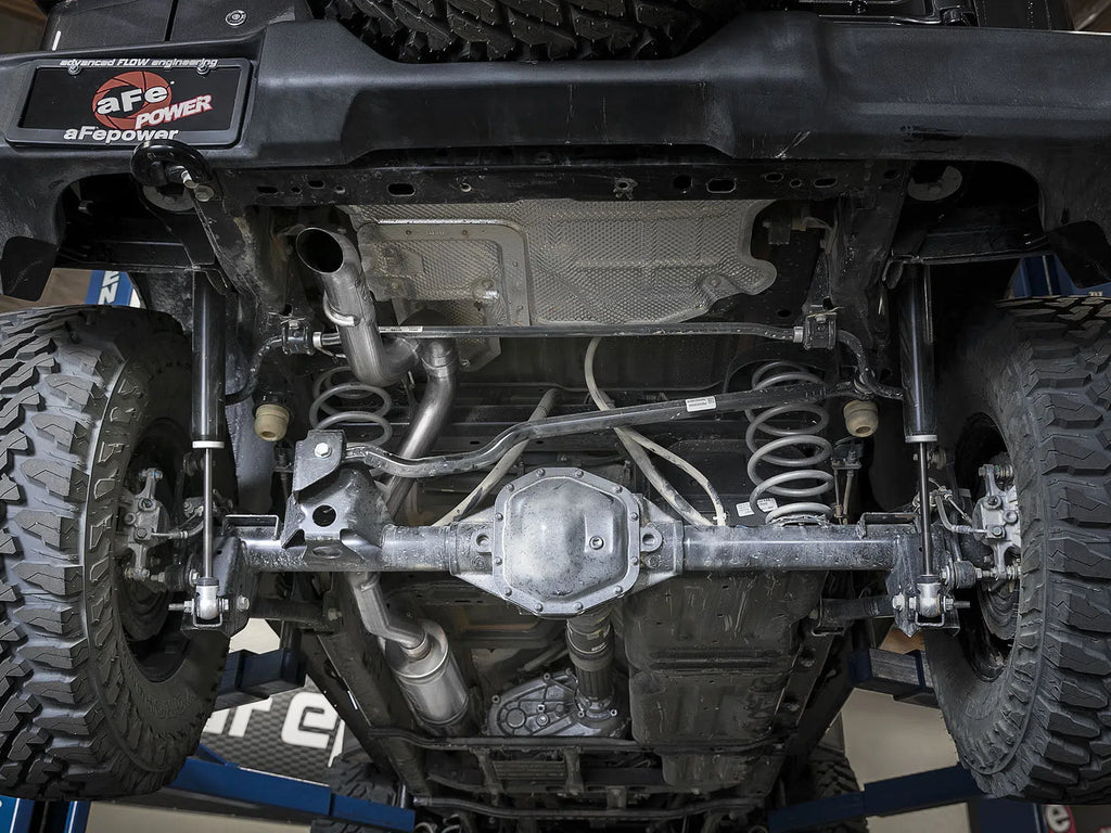 aFe MACH Force-Xp 2.5in 409 SS Catback High-Tuck Exhaust 18-21 Jeep Wrangler (JL) 3.6L 4-Door-DSG Performance-USA