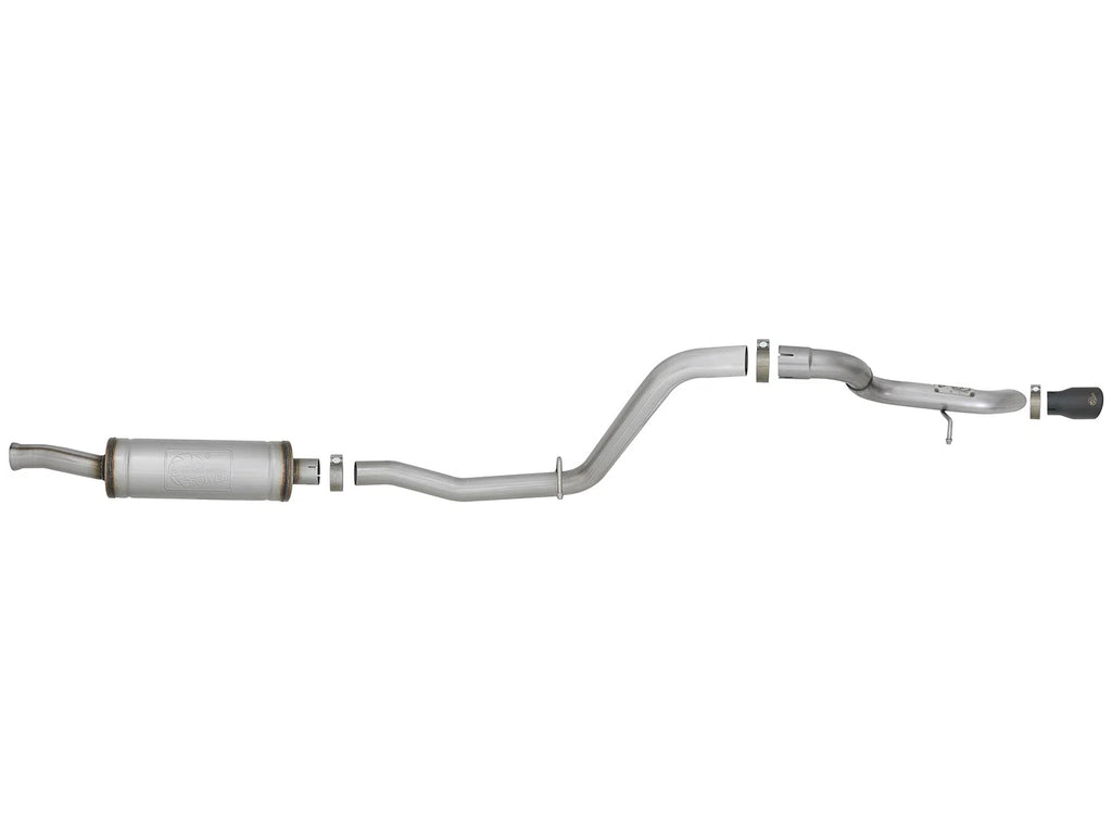 aFe MACH Force-Xp 2.5in 409SS Catback High-Tuck Exhaust 18-21 Jeep (JL) 3.6L 4-Door - Black Tip-DSG Performance-USA
