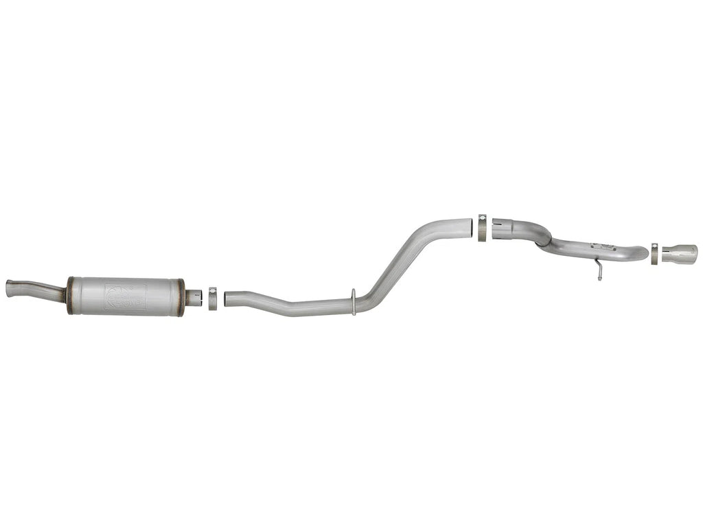aFe MACH Force-Xp 2.5in Catback High-Tuck Exhaust 18-21 Jeep Wrangler (JL)3.6L 4-Door - Polished Tip-DSG Performance-USA