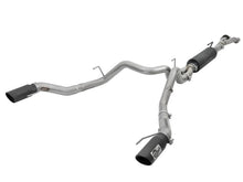 Load image into Gallery viewer, aFe MACH Force-Xp 3in to 3-1/2in 304 SS Cat-Back Exhaust w/Black Tip 17-18 Ford F-150 Raptor V6 3.5L-DSG Performance-USA