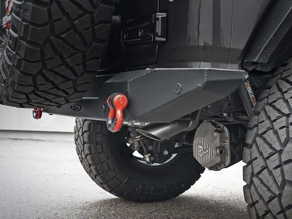 aFe MACH Force-Xp Hi-Tuck 3in 409 SS 18-20 Jeep Wrangler JL 2.0/3.6 Axle-Back Exhaust-DSG Performance-USA
