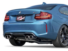 Load image into Gallery viewer, aFe MACHForce XP 3in - 2 1/2in Axle Back 304SS Exhaust w/ Carbon Fiber Tips 16-17 BMW M2 (f87)-DSG Performance-USA