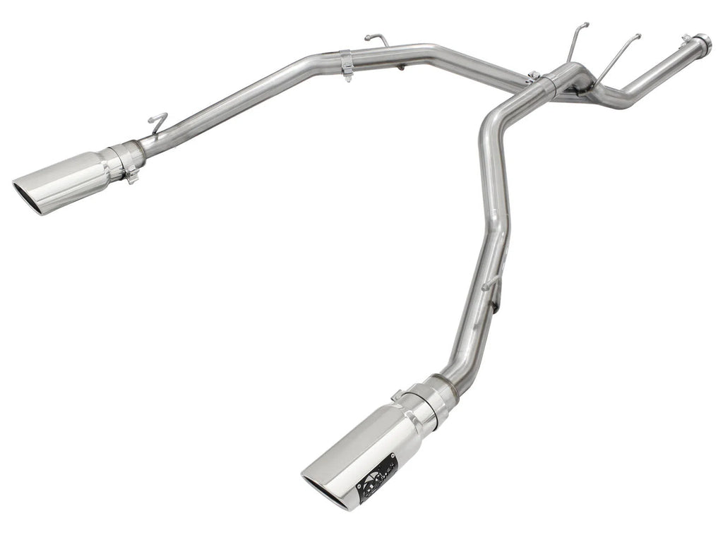 aFe MACHForce XP DPF-Back Exhaust 2.5in SS with Polished Tips 2014 Dodge Ram 1500 V6 3.0L EcoDiesel-DSG Performance-USA
