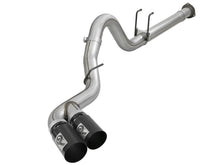 Load image into Gallery viewer, aFe Power 11-14 Ford F250/F350 6.7L Diesel Rebel XD 4in 409 SS DPF-Back Exhaust System - Black Tips-DSG Performance-USA