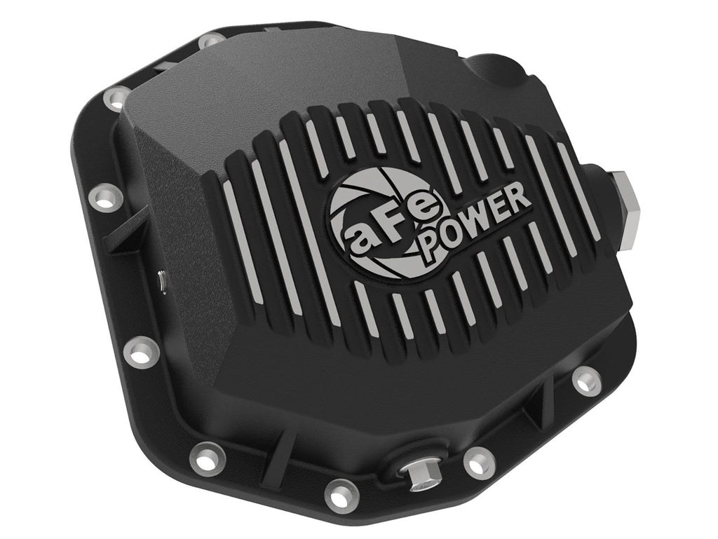 aFe POWER 2021 Ford Bronco w/ Dana M220 Differential Cover Black Street Series w/ Machined Fins-DSG Performance-USA