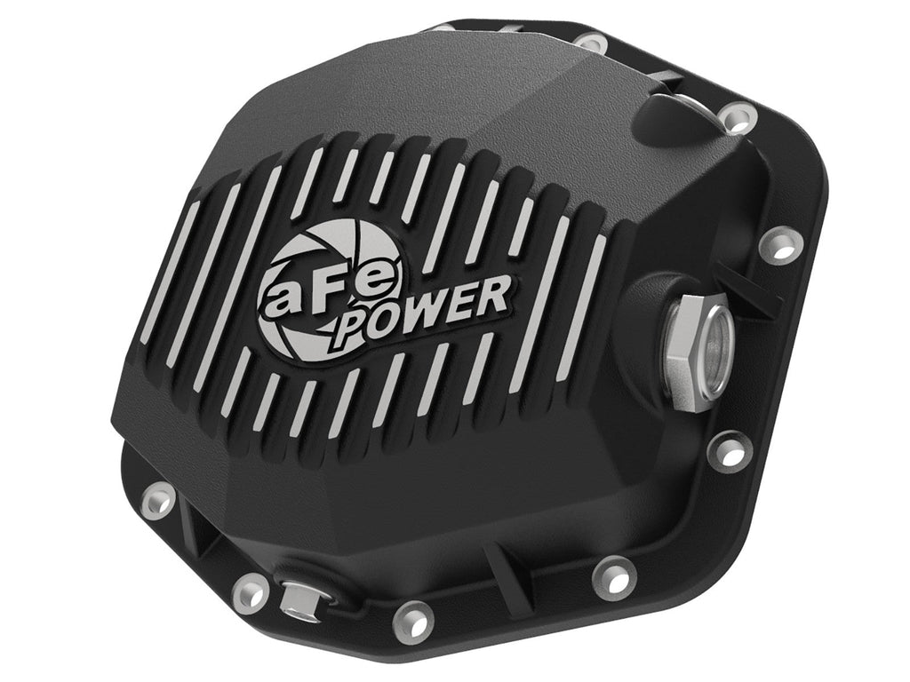 aFe POWER 2021 Ford Bronco w/ Dana M220 Differential Cover Black Street Series w/ Machined Fins-DSG Performance-USA