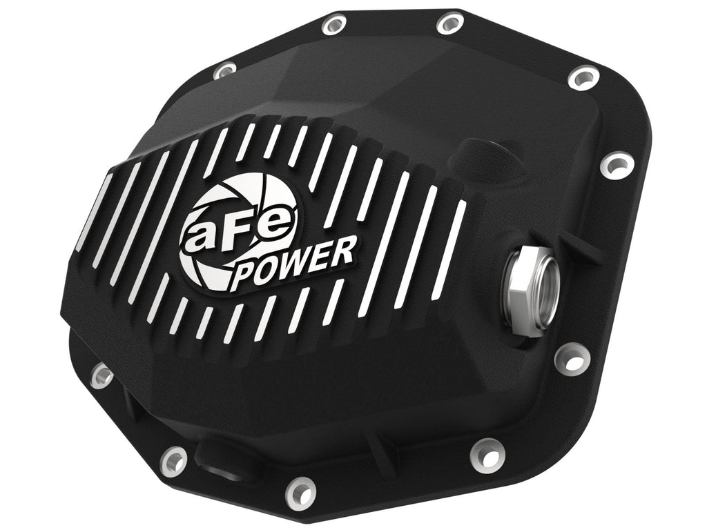 aFe POWER 21-22 Ram 1500 TRX Hemi V8 6.2L (sc) PRO Series Rear Differential Cover Black w/ Machined-DSG Performance-USA