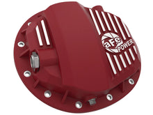 Load image into Gallery viewer, aFe Pro Series GMCH 9.5 Rear Diff Cover Red w/ Machined Fins 19-20 GM Silverado/Sierra 1500-DSG Performance-USA