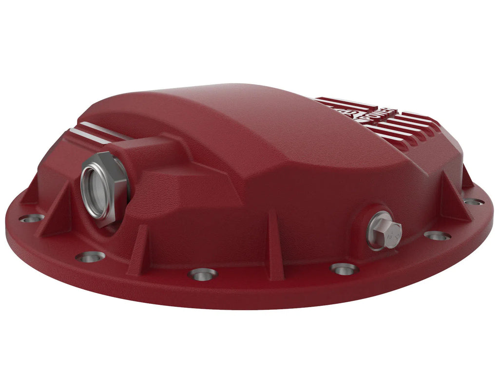 aFe Pro Series GMCH 9.5 Rear Diff Cover Red w/ Machined Fins 19-20 GM Silverado/Sierra 1500-DSG Performance-USA