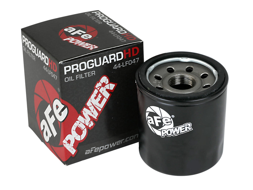 aFe ProGuard HD Oil Filter; 19-20 GM Silverado 1500; L4 2.7L - 4 Pack-DSG Performance-USA