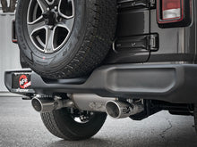 Load image into Gallery viewer, aFe Rebel Series 2.5in 409 SS Cat-Back Exhaust w/ Polished Tips 18-19 Jeep Wrangler (JL) V6 3.6L-DSG Performance-USA