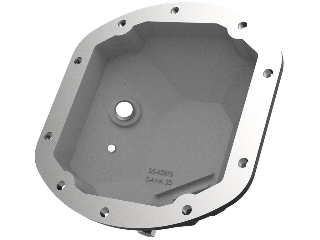 aFe Street Series Dana 30Front Differential Cover Black w/ Machined Fins 97-18 Jeep Wrangler-DSG Performance-USA