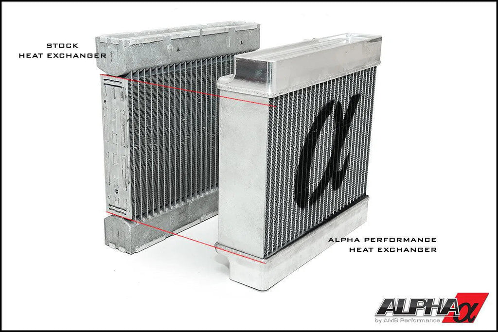 AMS Performance 14-18 Mercedes-Benz CLA 45 AMG 2.0T Alpha Auxiliary Heat Exchanger Upgrade-DSG Performance-USA