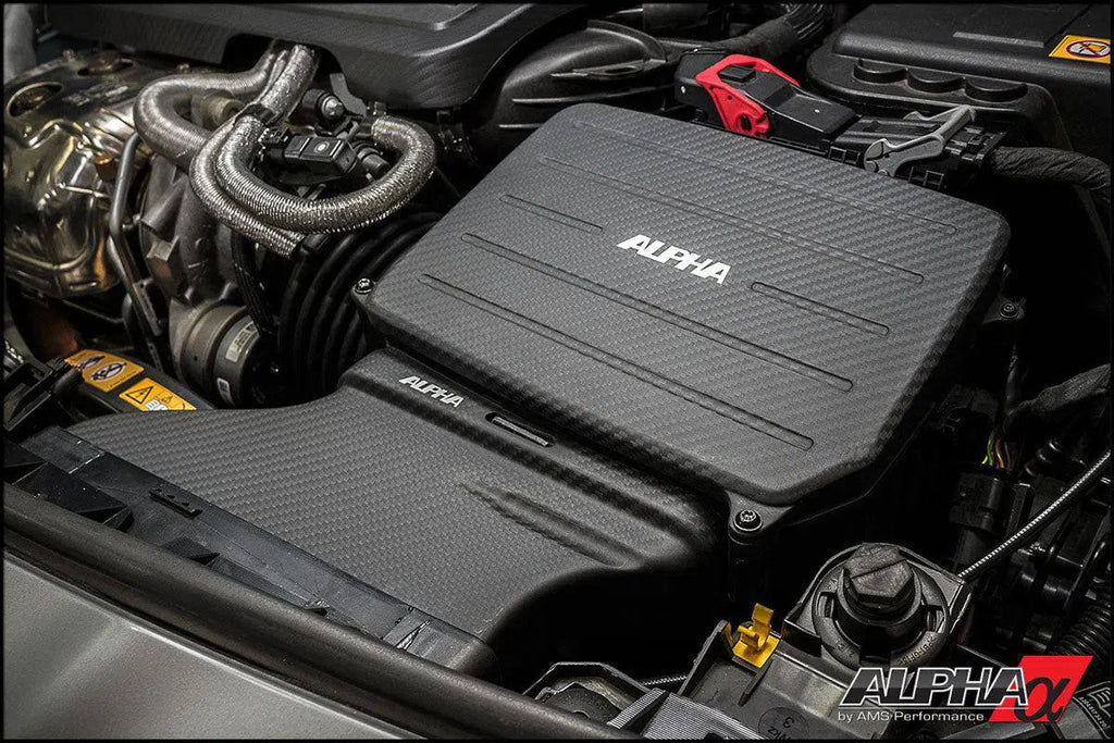 AMS Performance 14-18 Mercedes-Benz CLA 45 AMG 2.0T Alpha Cold Air intake w/Carbon Fiber Lid & Duct-DSG Performance-USA