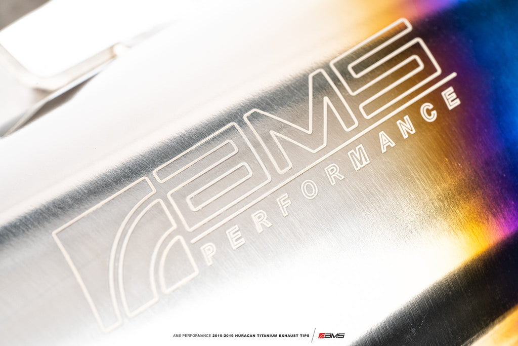 AMS Performance 15-19 Lamborghini Huracan Titanium Exhaust Tips-DSG Performance-USA