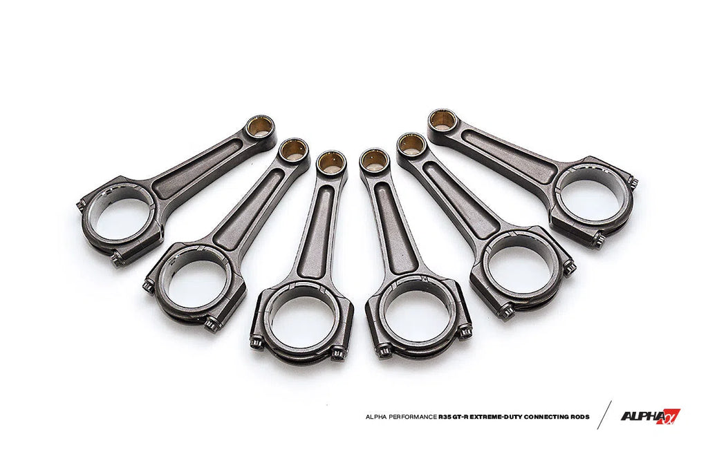 AMS Performance 2009+ Nissan GT-R R35 VR38 Alpha Extreme Duty I-Beam Connecting Rods - Set of 6-DSG Performance-USA