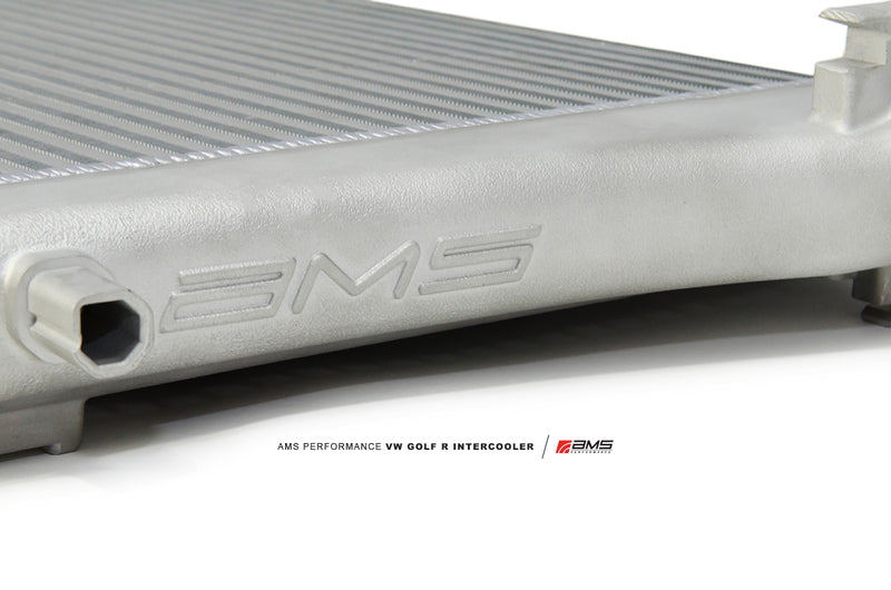 AMS Performance 2015+ VW Golf R MK7 Front Mount Intercooler Upgrade w/Cast End Tanks-DSG Performance-USA