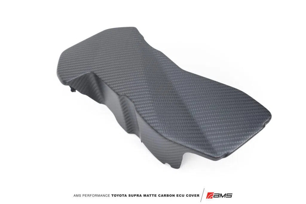 AMS Performance 2020+ Toyota GR Supra Carbon Fiber ECU Cover - Matte Carbon-DSG Performance-USA