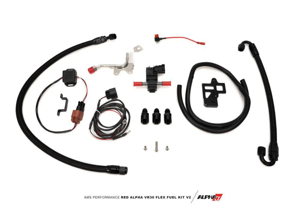 AMS Performance Q50/Q60 Red Alpha Flex Fuel Kit V2-DSG Performance-USA