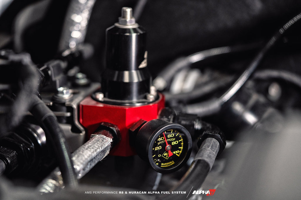 AMS Performance R8/Huracan Alpha Fuel System - Fuel Pressure Regulator + Fuel Line Kit-DSG Performance-USA