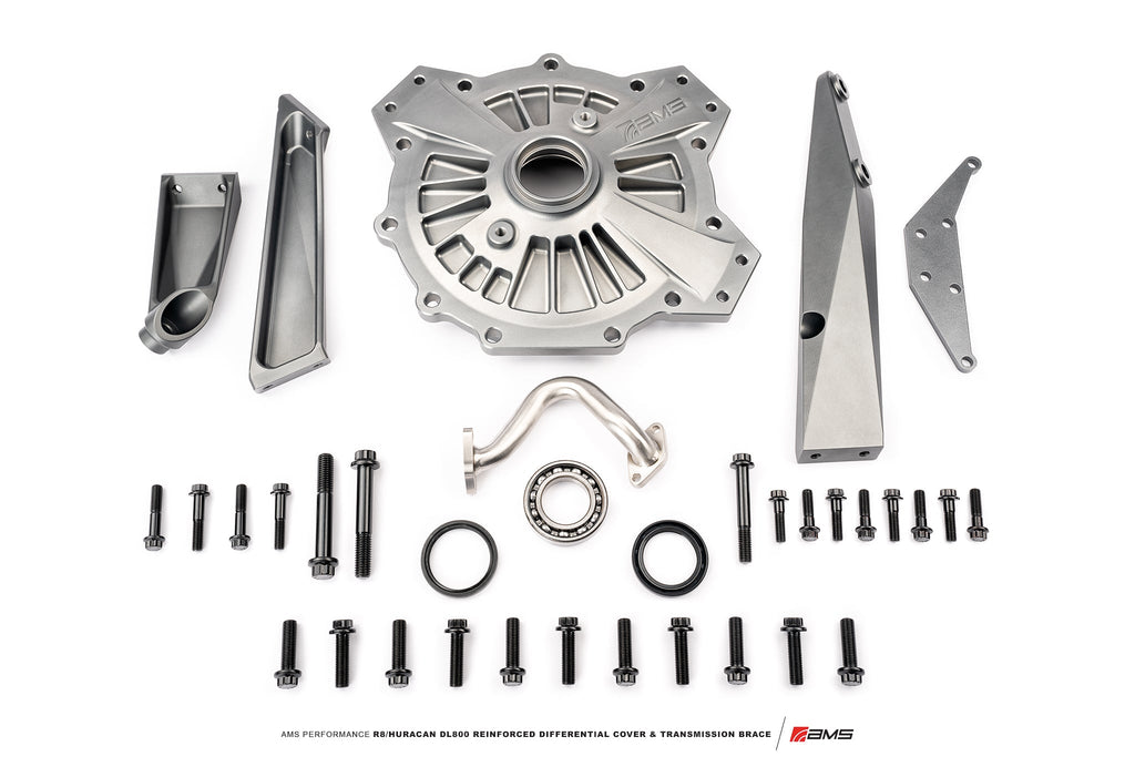 AMS Performance R8/Huracan DL800 Reinforced Differential Cover & Transmission Brace-DSG Performance-USA