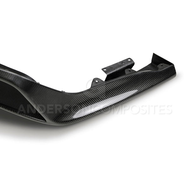 Anderson Composites 15-16 Ford Mustang R-Style Carbon Fiber Rear Valance (for Quad Tip Exhaust)-DSG Performance-USA