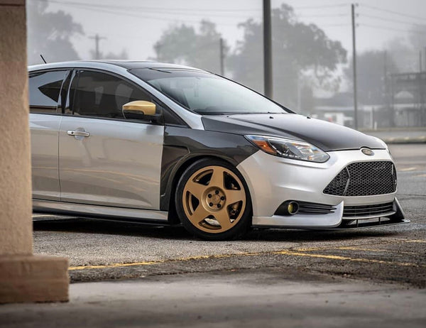 Anderson Composites 2016+ Focus Type-GR Vented Carbon Fiber Fenders .04in Wider (Pair)-DSG Performance-USA