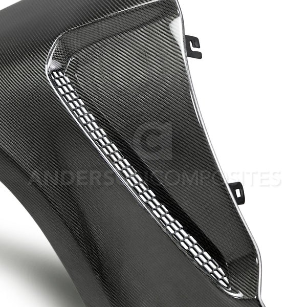Anderson Composites 2018 Ford Mustang GT350 Style Carbon Fiber Fenders (Pair)-DSG Performance-USA