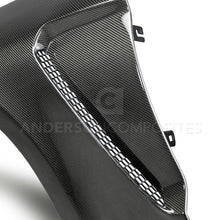 Load image into Gallery viewer, Anderson Composites 2018 Ford Mustang GT350 Style Carbon Fiber Fenders (Pair)-DSG Performance-USA