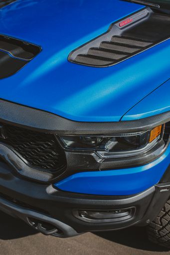 Anderson Composites 2021 Dodge RAM TRX Carbon Fiber Front Grille - Upper Trim-DSG Performance-USA