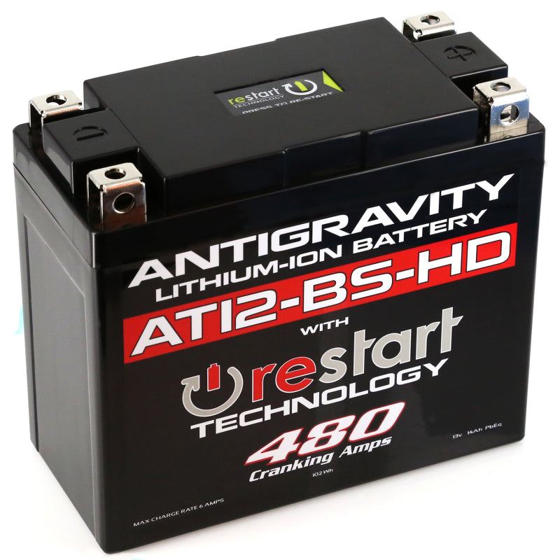 Antigravity YT12-BS High Power Lithium Battery w/Re-Start-DSG Performance-USA