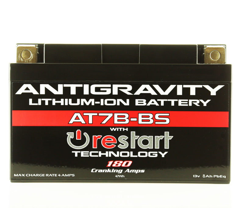 Antigravity YT7B-BS Lithium Battery w/Re-Start-DSG Performance-USA