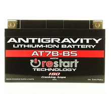 Load image into Gallery viewer, Antigravity YT7B-BS Lithium Battery w/Re-Start-DSG Performance-USA