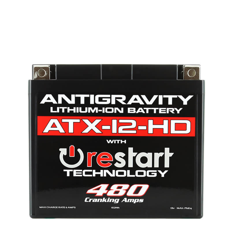 Antigravity YTX12 High Power Lithium Battery w/Re-Start-DSG Performance-USA