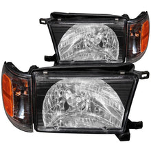 Load image into Gallery viewer, ANZO 1999-2002 Toyota 4Runner Crystal Headlights Black-DSG Performance-USA