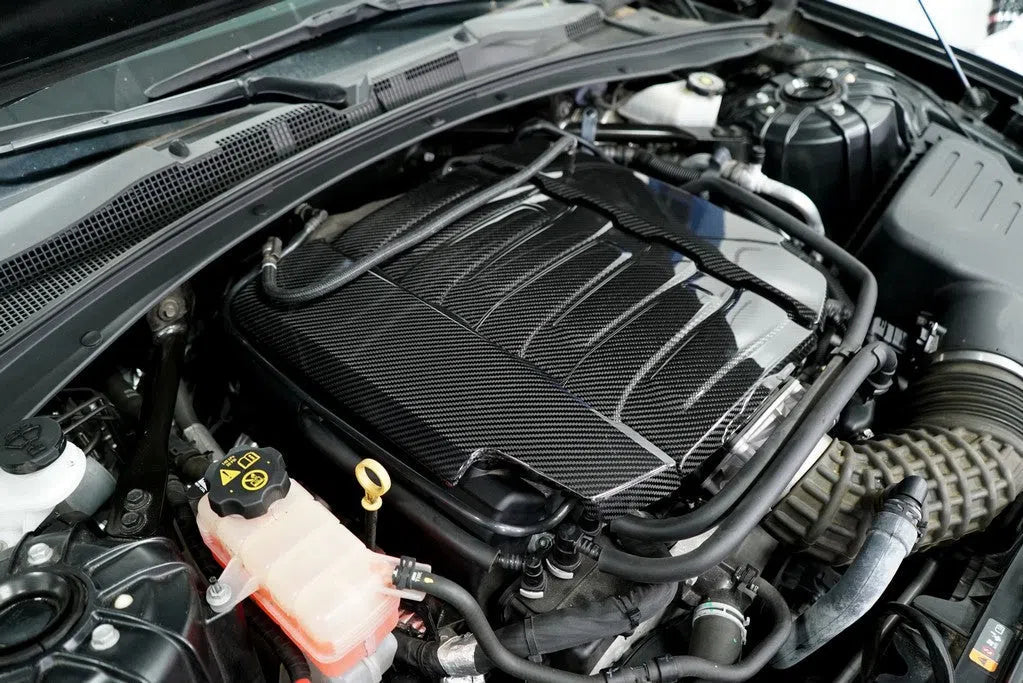 APR Performance Carbon Fiber Engine Cover Package for Chevrolet Camaro 2016-2018-DSG Performance-USA
